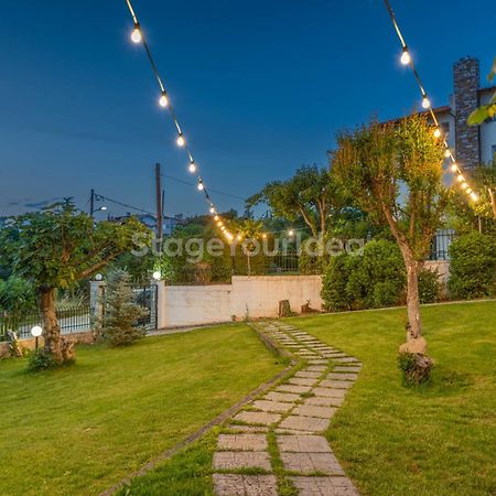 Traditional Villa Appartment With Garden, Also For Gatherings ,15 Minutes From Thessaloniki Airport 外观 照片