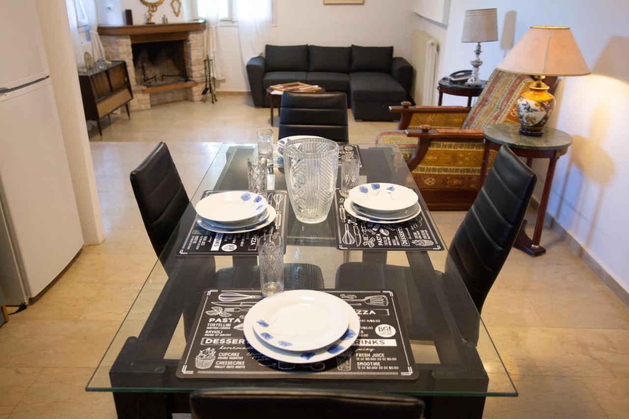 Traditional Villa Appartment With Garden, Also For Gatherings ,15 Minutes From Thessaloniki Airport 外观 照片