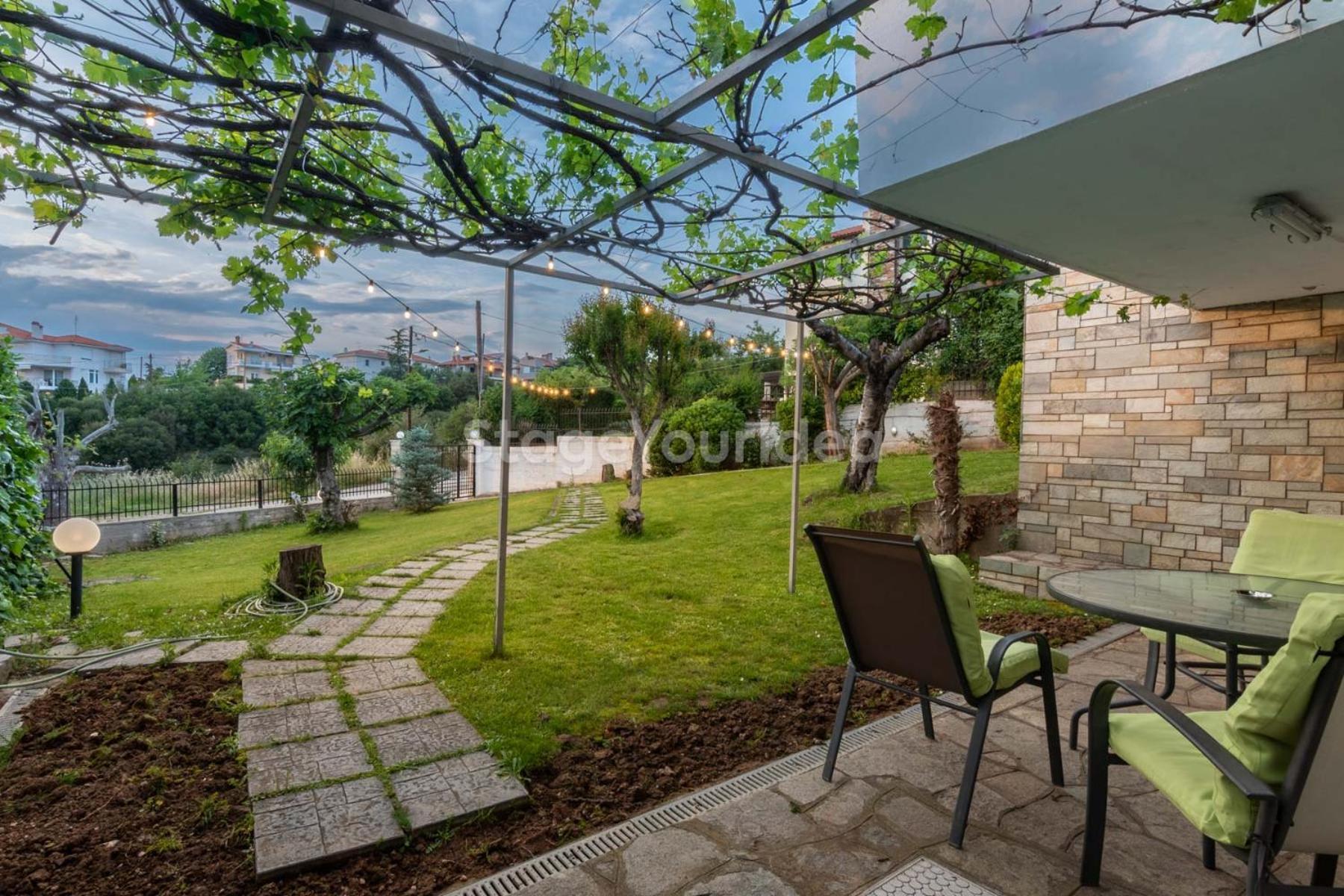Traditional Villa Appartment With Garden, Also For Gatherings ,15 Minutes From Thessaloniki Airport 外观 照片